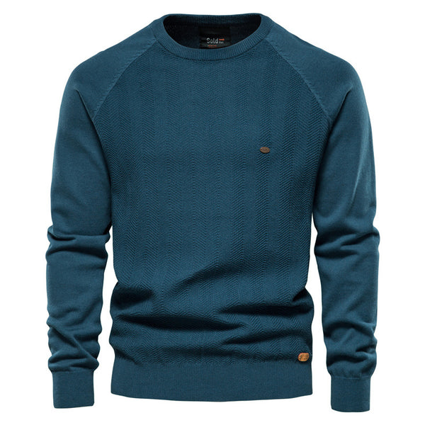 Raglan Sleeve Sweater Casual Men's - WOMONA.COM