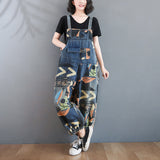 Plus Size Wide Leg Jumpsuit Ninth Pants - WOMONA.COM