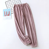 Pajama Pants Home Trousers - WOMONA.COM