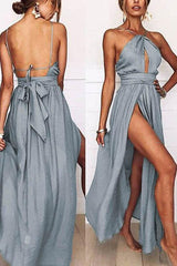 Backless Long Skirt Dress Women - WOMONA.COM