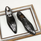 Formal Wear Fashion Men's Leather Shoes - WOMONA.COM