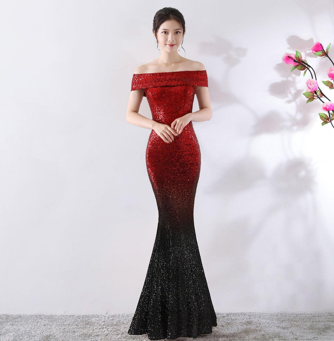 Slimming Host Long Dress - WOMONA.COM
