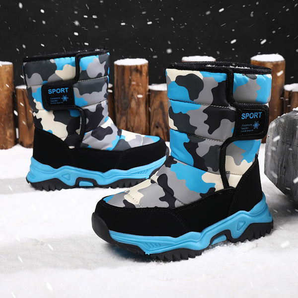 Children's snow boots men - WOMONA.COM