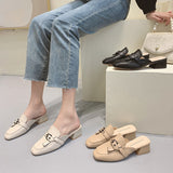 Shoes Baotou Half Slippers - WOMONA.COM