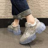 Rhinestone sneakers For Men - WOMONA.COM