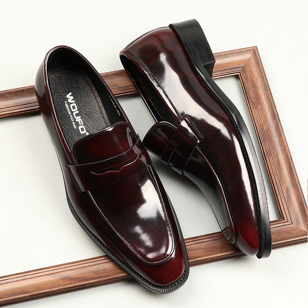 Patent Leather Business Formal Shoes - WOMONA.COM