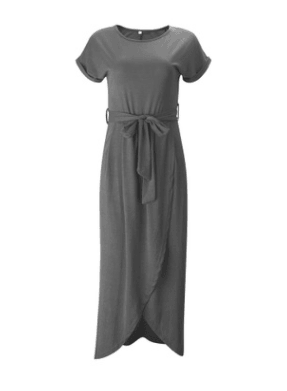 Flat sleeves dresses - WOMONA.COM