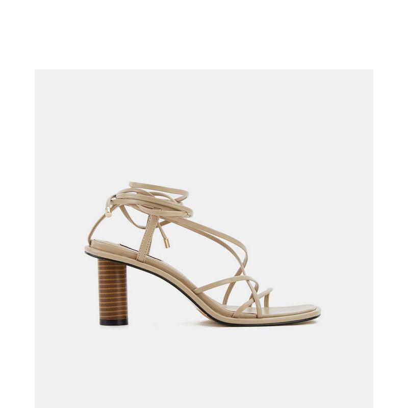 Simple High-heeled Sandals - WOMONA.COM