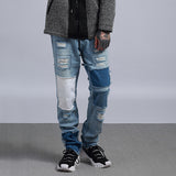Old patch jeans - WOMONA.COM