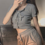 Bubble Short-sleeved Shirt Women - WOMONA.COM