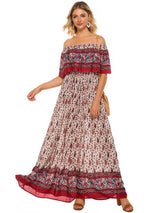 Short-sleeved Travel Dress - WOMONA.COM