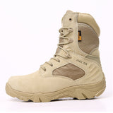 High-top military boots men - WOMONA.COM