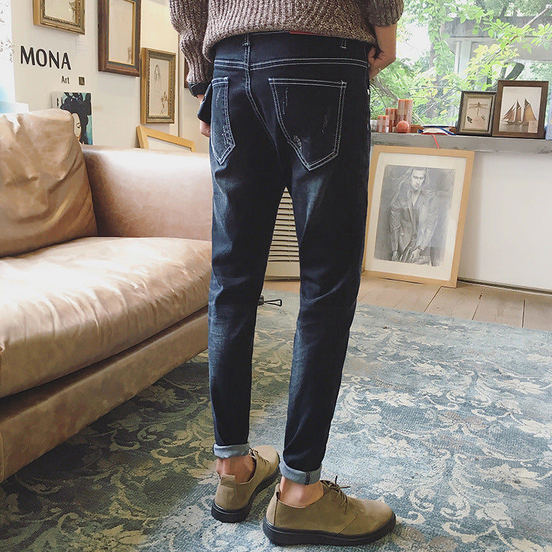 Stretch slim jeans - WOMONA.COM