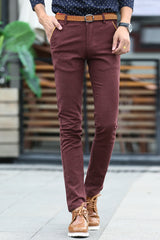 winter men's casual pants - WOMONA.COM