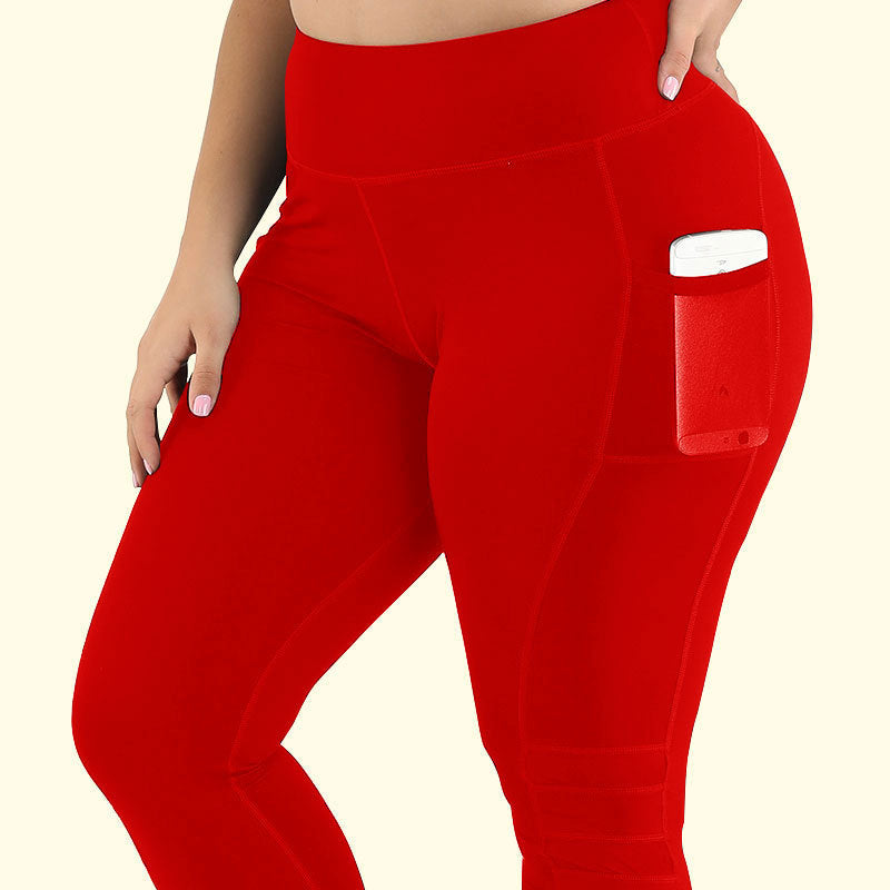 Fat Women Yoga Leggings Plus size pants - WOMONA.COM