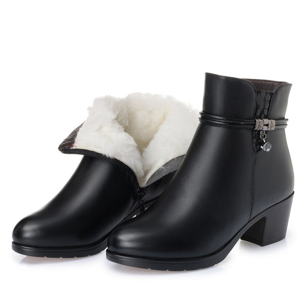 Thick heel boots - WOMONA.COM