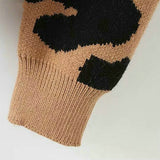 Leopard print pullover women - WOMONA.COM