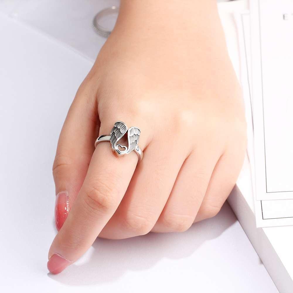 Angel Wings Ring - WOMONA.COM