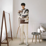 Loose Round Neck Sweater - WOMONA.COM