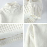 High Neck Men's Sweater - WOMONA.COM