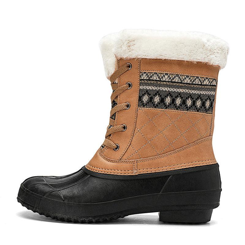 Winter High-top Hiking Shoes - WOMONA.COM