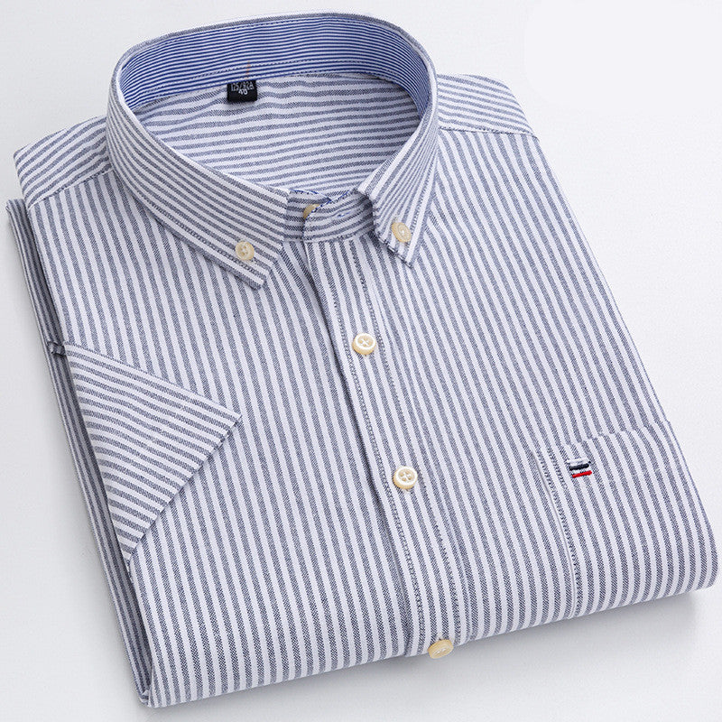 Summer New Short-Sleeved Shirt Men - WOMONA.COM