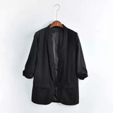 Casual Suit Jacket - WOMONA.COM