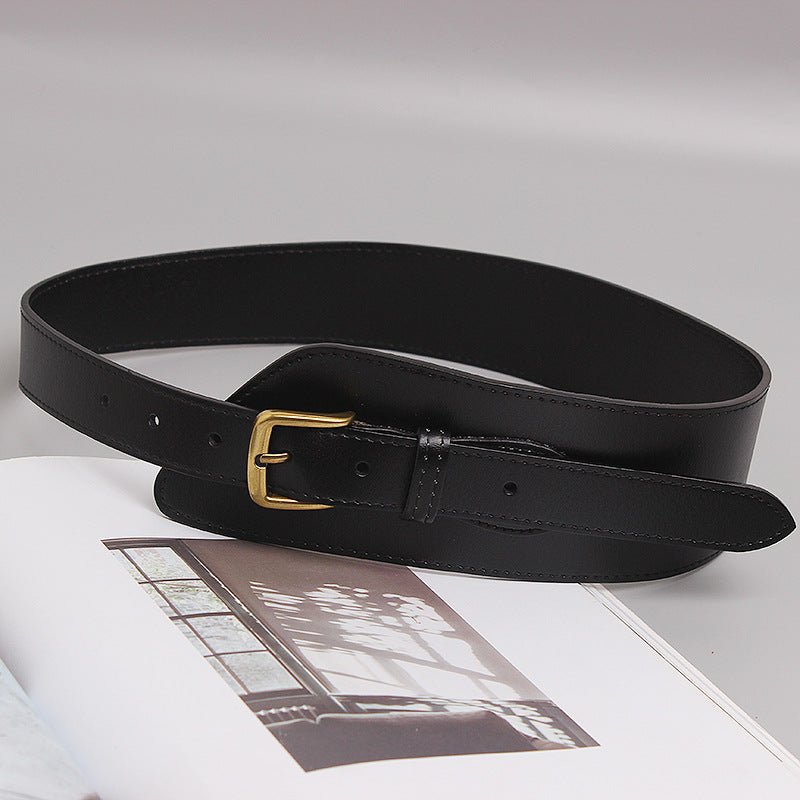 Leather All Match Belt Fashion - WOMONA.COM