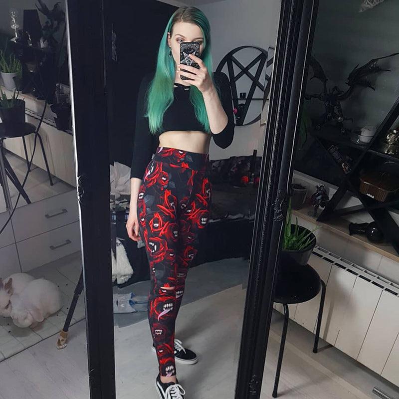 Gothic ladies tights - WOMONA.COM