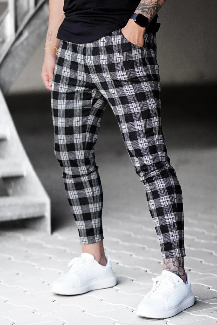 Men's camouflage sweatpants - WOMONA.COM