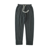 Elastic Waist Loose Sweatpants - WOMONA.COM