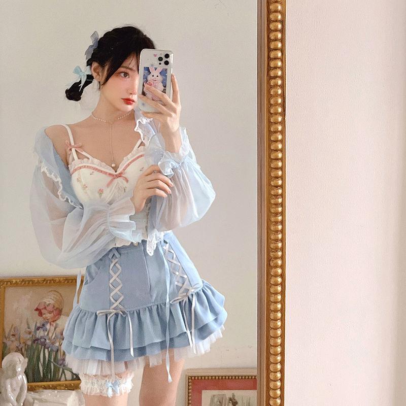 Hot Girl Waist Denim Skirt - WOMONA.COM