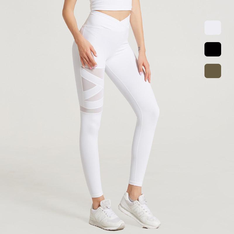 Hip Lift Yoga Trousers - WOMONA.COM