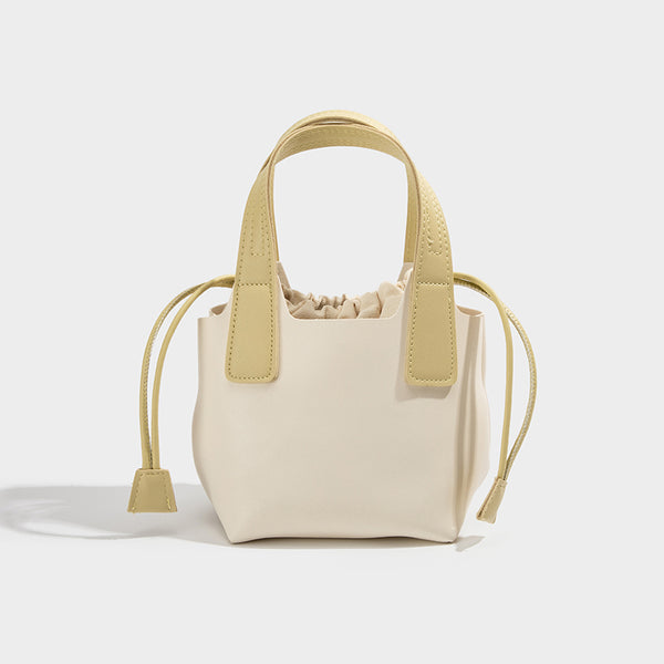 Trendy Luxury Basket Bucket Bag - WOMONA.COM