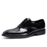 Formal Casual British Leather Shoes - WOMONA.COM