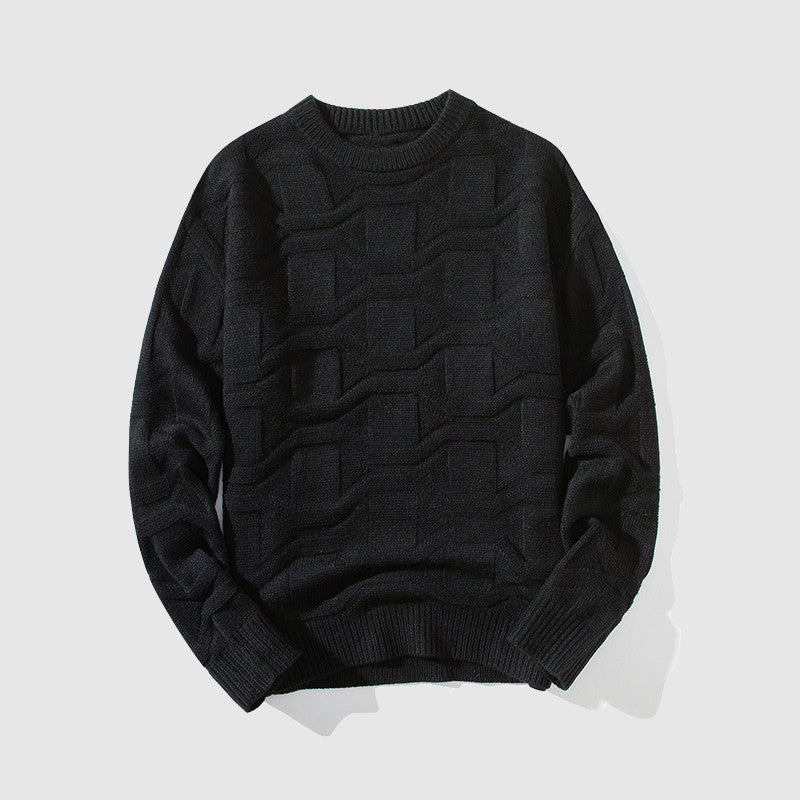 New Round Neck Sweater - WOMONA.COM