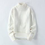 High Neck Men's Sweater - WOMONA.COM