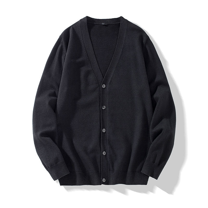 Korean Slim Youth Casual Knit Jacket - WOMONA.COM