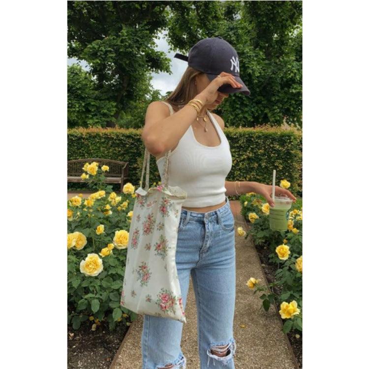 High Waist Wide Leg Trousers - WOMONA.COM