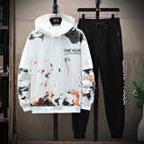 Casual Sports Hooded Sweater Suit Men - WOMONA.COM