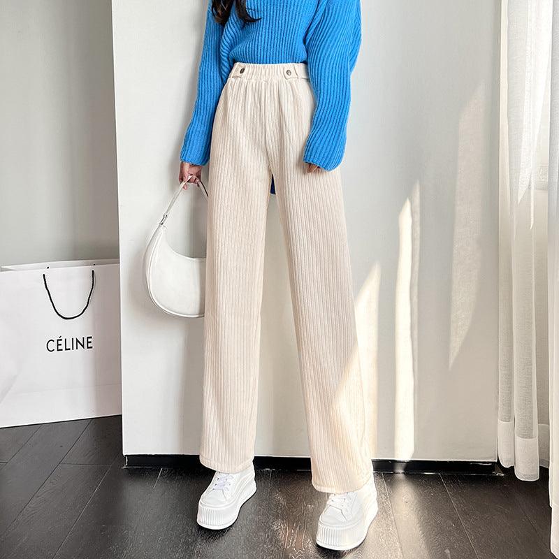 Casual Mopping Pants - WOMONA.COM
