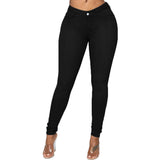 Skinny Jeans Pencil Pants Plus Size - WOMONA.COM