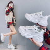 Mesh Chunky Sneakers Casual Shoes Summer - WOMONA.COM