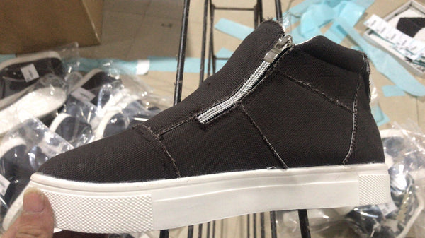 Daily High Top Stylish Flat Sneakers - WOMONA.COM