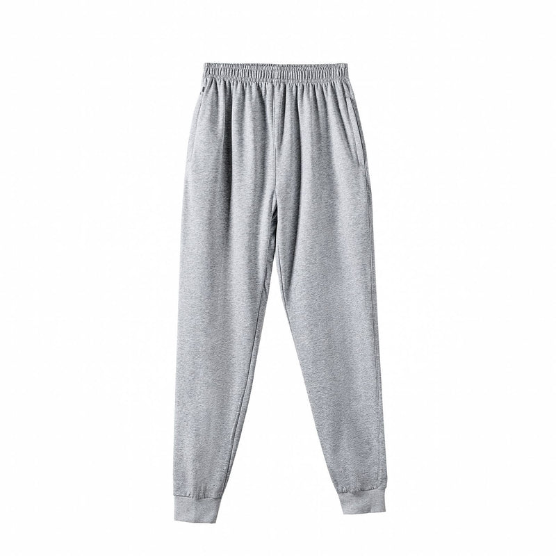 Men's Straight Knit Sweatpants - WOMONA.COM