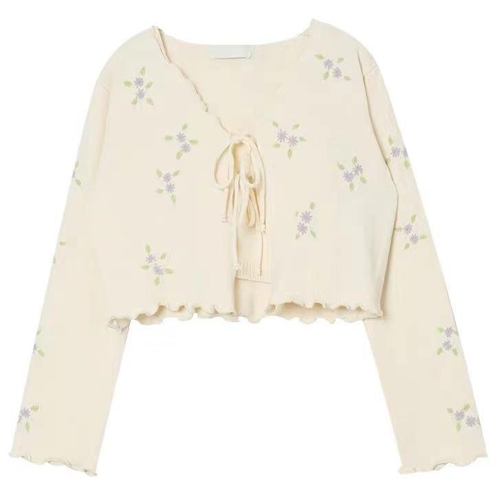 Sweater Cardigan  Suspenders - WOMONA.COM