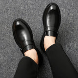 Formal Cowhide Shoes - WOMONA.COM