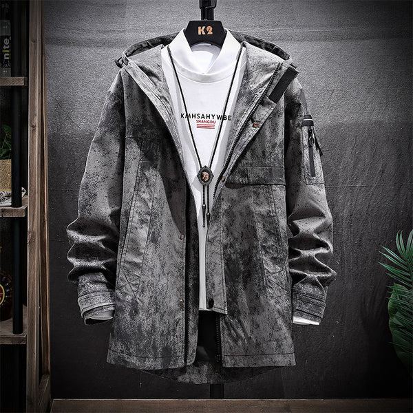 Hooded Casual Jacket - WOMONA.COM