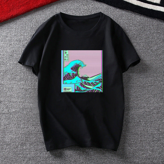 The Great Wave T Shirt Men - WOMONA.COM