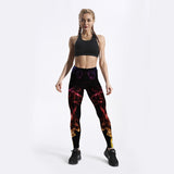 Digital Printed Ladies Slim Leggings - WOMONA.COM